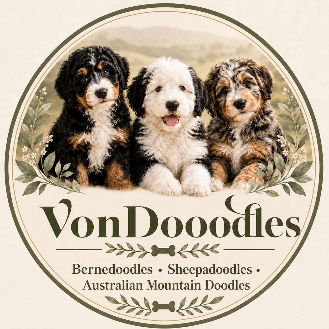 Vondoodles Bernedoodles & Sheepadoodles