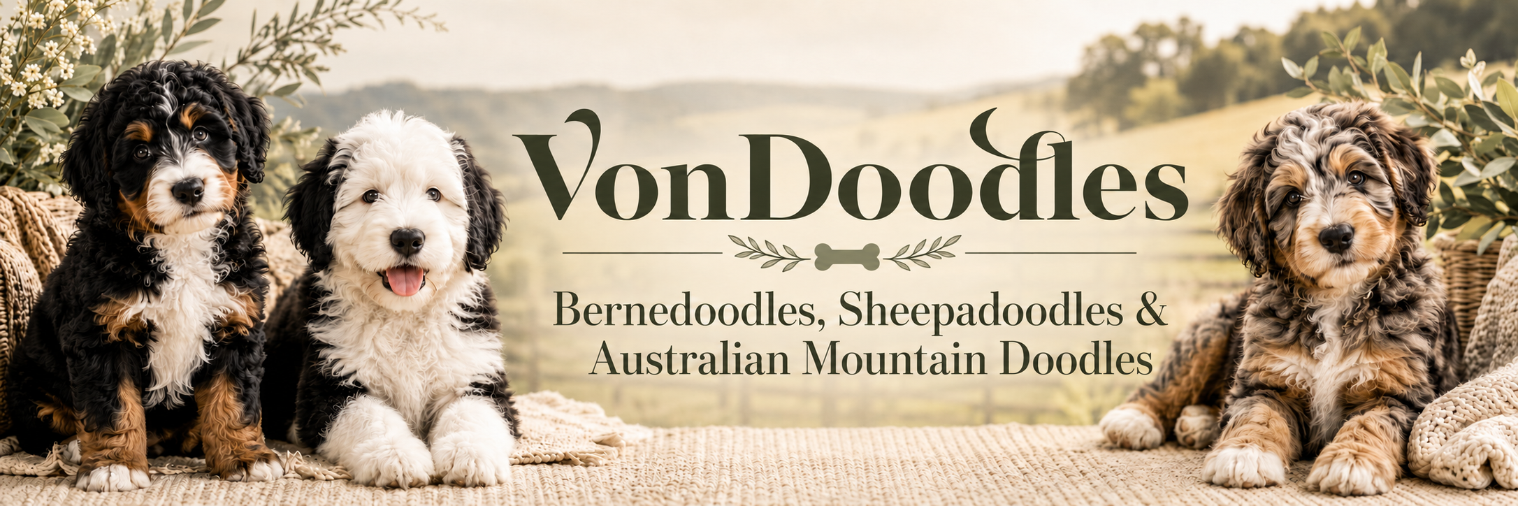 Vondoodles Bernedoodles & Sheepadoodles